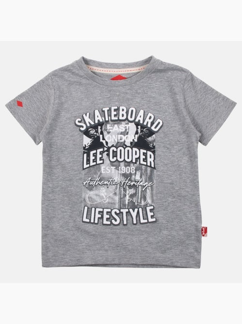 Lee Cooper - Camiseta niño de manga corta con estilo urbano inspirado en el mundo del skateboard - Kiabi