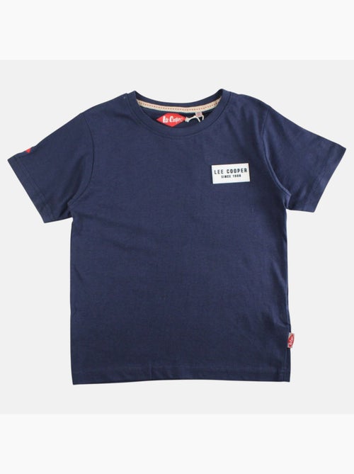 Lee Cooper - Camiseta niño de manga corta con logo en el pecho - Kiabi