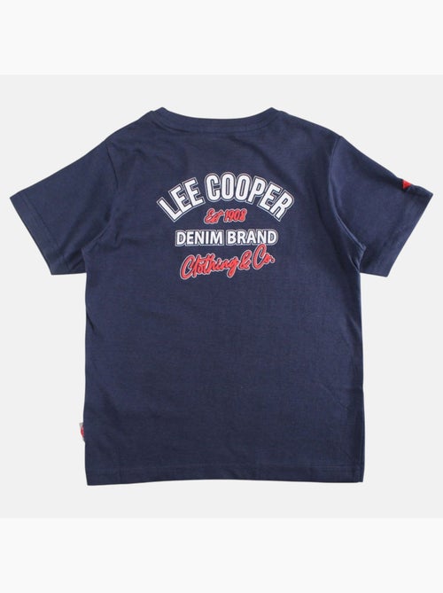 Lee Cooper - Camiseta niño de manga corta con logo en el pecho - Kiabi