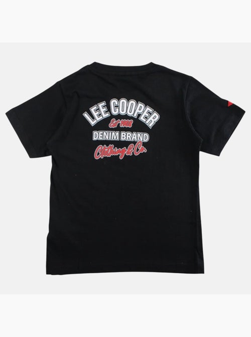 Lee Cooper - Camiseta niño de manga corta con logo en el pecho - Kiabi