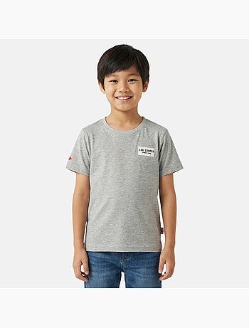 Lee cooper - camiseta niño de manga corta con logo en el pecho