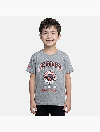 Lee Cooper - Camiseta niño de manga corta
