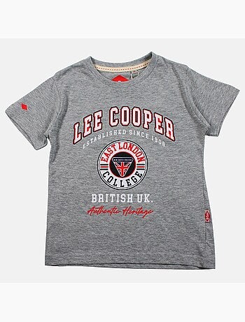 Lee Cooper - Camiseta niño de manga corta