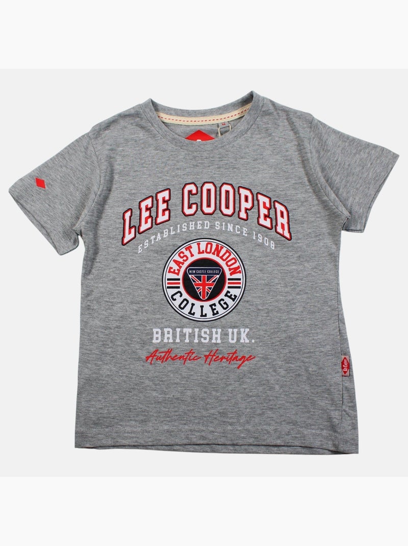 Lee Cooper - Camiseta niño de manga corta Gris - Kiabi