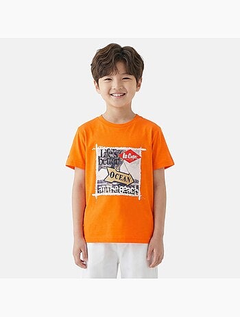 Lee Cooper - Camiseta niño de manga corta