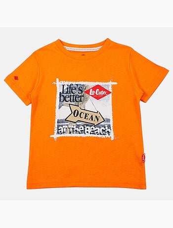 Lee Cooper - Camiseta niño de manga corta