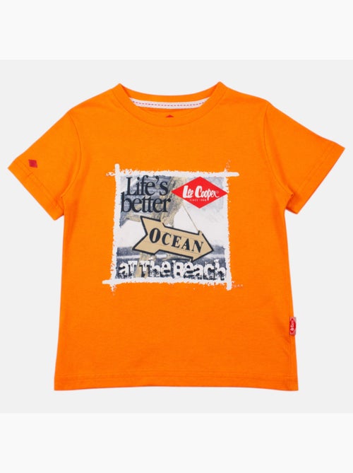 Lee Cooper - Camiseta niño de manga corta - Kiabi