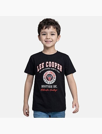 Lee Cooper - Camiseta niño de manga corta
