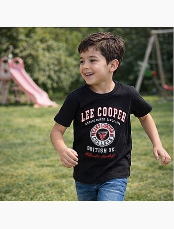 Lee Cooper - Camiseta niño de manga corta
