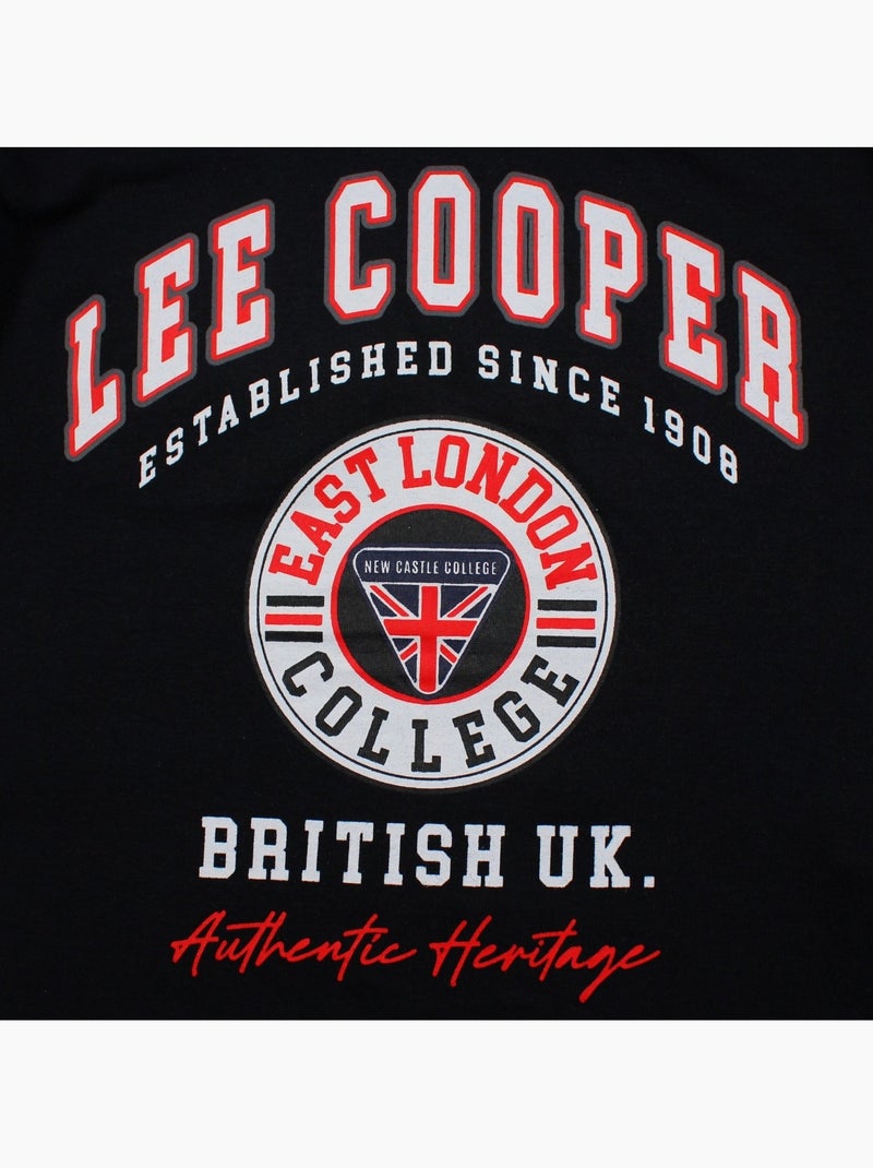 Lee Cooper - Camiseta niño de manga corta Negro - Kiabi