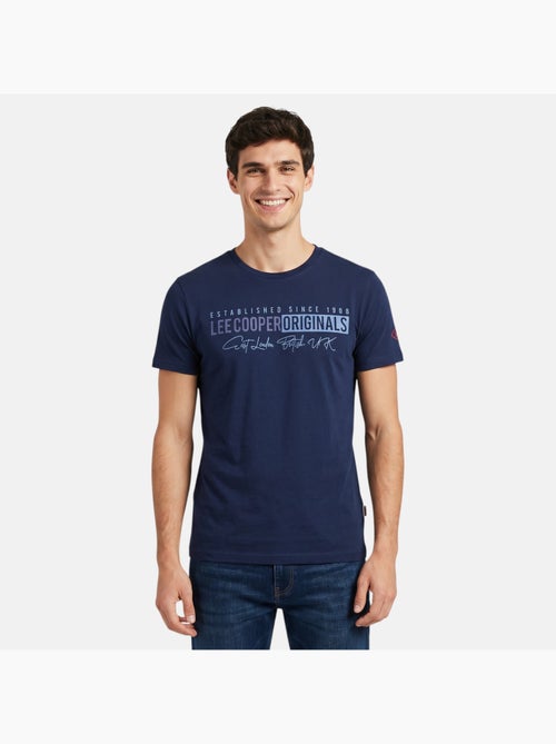Lee Cooper - Camiseta para hombre LEE COOPER de manga corta - Kiabi Lee Cooper - Camiseta para hombre LEE COOPER de manga corta - Kiabi
