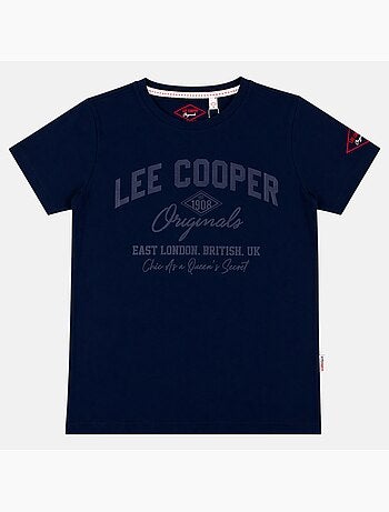 Lee Cooper - Camiseta para hombre LEE COOPER de manga corta