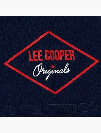 Lee Cooper - Camiseta para hombre LEE COOPER de manga corta