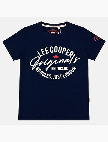 Lee Cooper - Camiseta para hombre LEE COOPER de manga corta