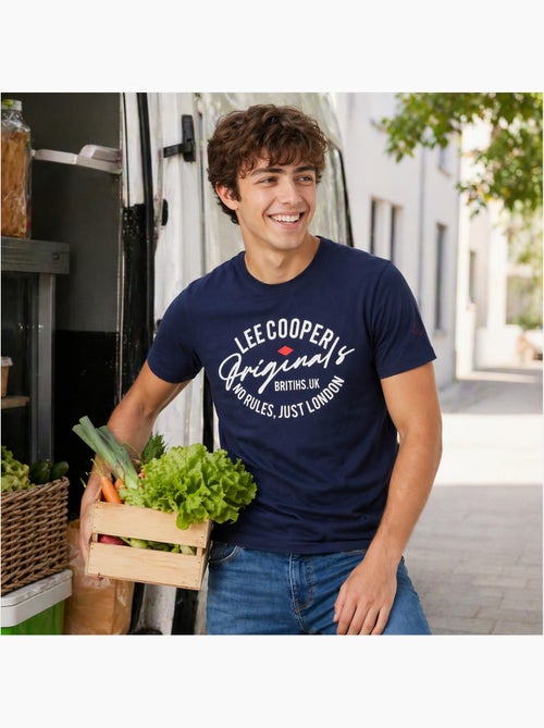 Lee Cooper - Camiseta para hombre LEE COOPER de manga corta - Kiabi Lee Cooper - Camiseta para hombre LEE COOPER de manga corta - Kiabi