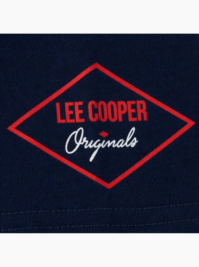 Lee Cooper - Camiseta para hombre LEE COOPER de manga corta Azul marino - Kiabi