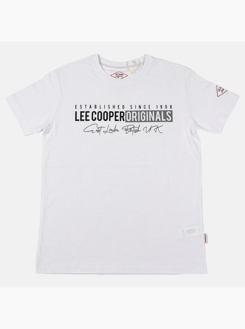 Lee Cooper - Camiseta para hombre LEE COOPER de manga corta - Kiabi Lee Cooper - Camiseta para hombre LEE COOPER de manga corta - Kiabi