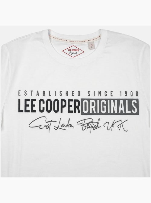 Lee Cooper - Camiseta para hombre LEE COOPER de manga corta - Kiabi Lee Cooper - Camiseta para hombre LEE COOPER de manga corta - Kiabi
