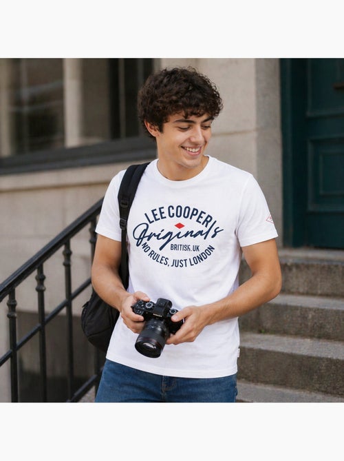 Lee Cooper - Camiseta para hombre LEE COOPER de manga corta - Kiabi Lee Cooper - Camiseta para hombre LEE COOPER de manga corta - Kiabi