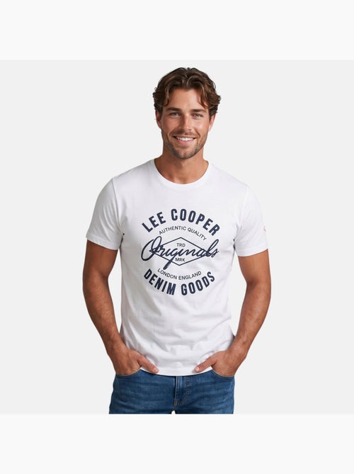 Lee Cooper - Camiseta para hombre LEE COOPER de manga corta - Kiabi Lee Cooper - Camiseta para hombre LEE COOPER de manga corta - Kiabi