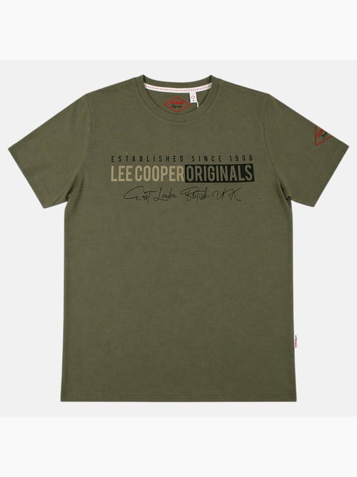 Lee Cooper - Camiseta para hombre LEE COOPER de manga corta - Kiabi Lee Cooper - Camiseta para hombre LEE COOPER de manga corta - Kiabi