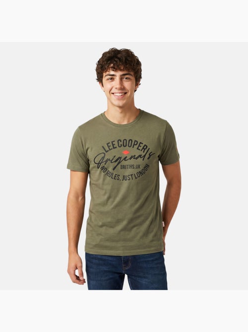 Lee Cooper - Camiseta para hombre LEE COOPER de manga corta - Kiabi