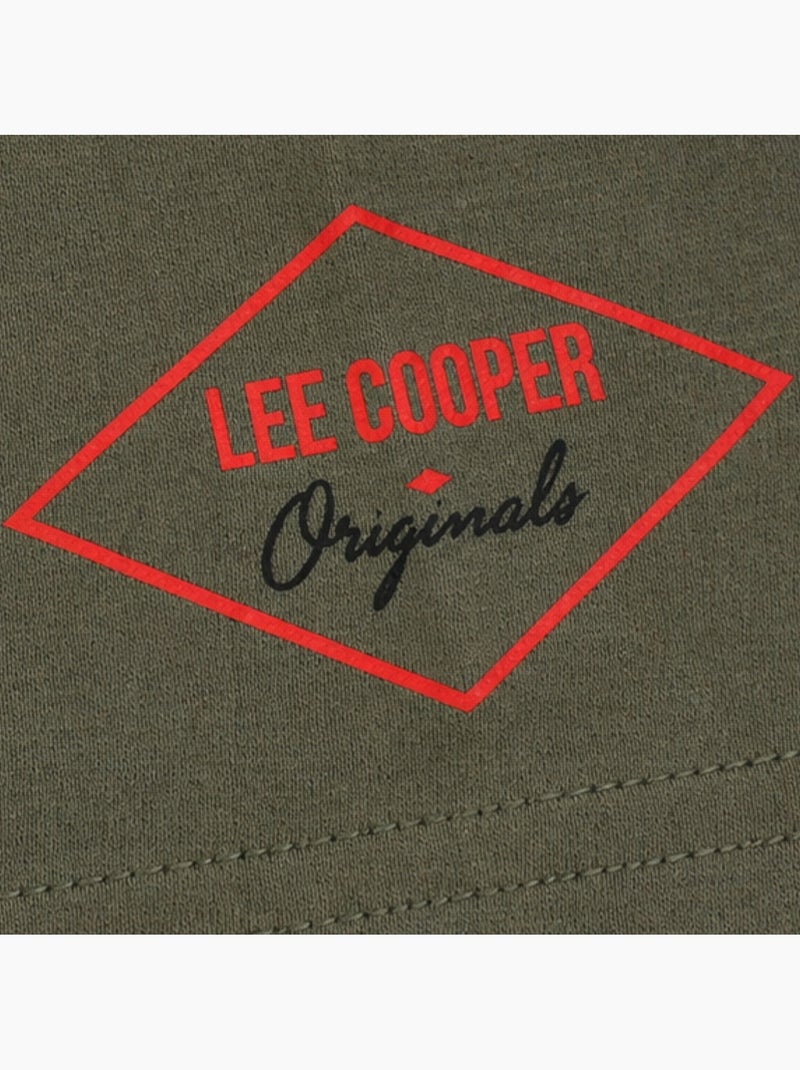 Lee Cooper - Camiseta para hombre LEE COOPER de manga corta Caqui - Kiabi