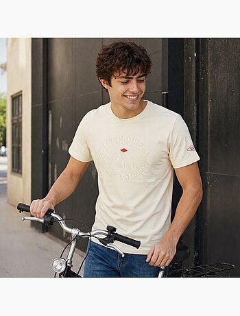 Lee Cooper - Camiseta para hombre LEE COOPER de manga corta