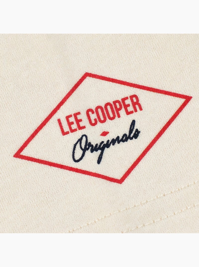 Lee Cooper - Camiseta para hombre LEE COOPER de manga corta Crudo - Kiabi