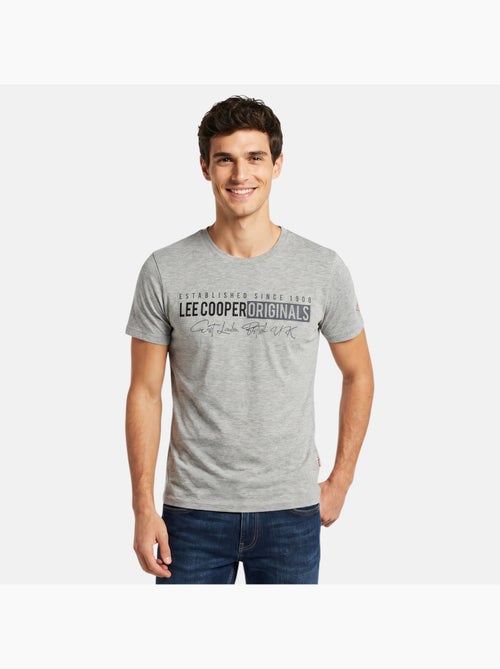 Lee Cooper - Camiseta para hombre LEE COOPER de manga corta - Kiabi Lee Cooper - Camiseta para hombre LEE COOPER de manga corta - Kiabi