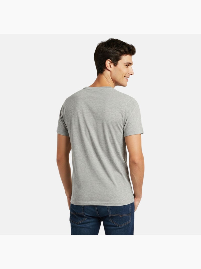 Lee Cooper - Camiseta para hombre LEE COOPER de manga corta Gris - Kiabi
