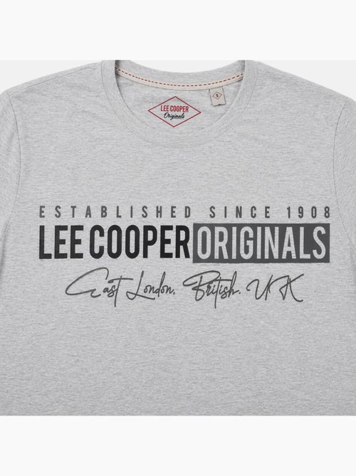 Lee Cooper - Camiseta para hombre LEE COOPER de manga corta - Kiabi Lee Cooper - Camiseta para hombre LEE COOPER de manga corta - Kiabi