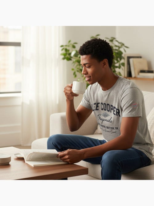 Lee Cooper - Camiseta para hombre LEE COOPER de manga corta - Kiabi Lee Cooper - Camiseta para hombre LEE COOPER de manga corta - Kiabi