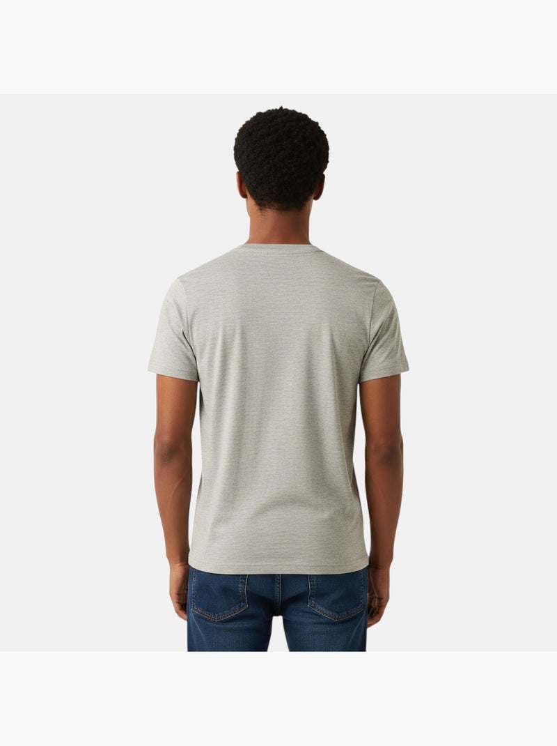 Lee Cooper - Camiseta para hombre LEE COOPER de manga corta Gris - Kiabi