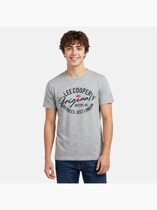 Lee Cooper - Camiseta para hombre LEE COOPER de manga corta - Kiabi Lee Cooper - Camiseta para hombre LEE COOPER de manga corta - Kiabi
