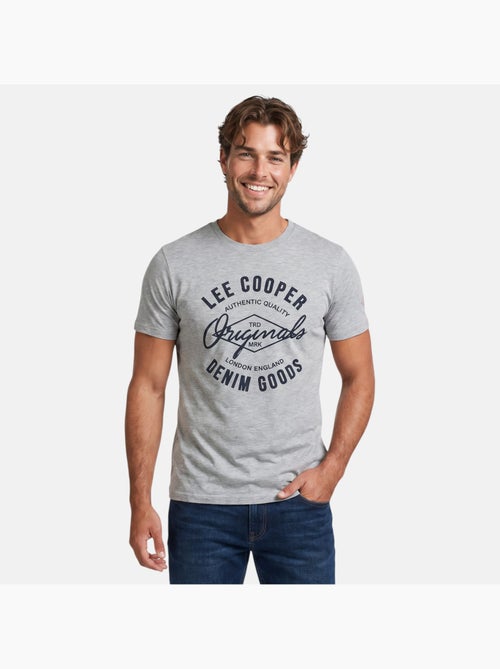 Lee Cooper - Camiseta para hombre LEE COOPER de manga corta - Kiabi Lee Cooper - Camiseta para hombre LEE COOPER de manga corta - Kiabi