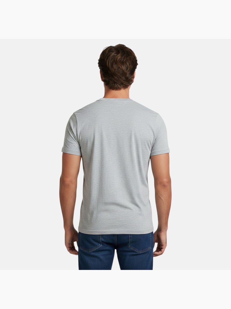 Lee Cooper - Camiseta para hombre LEE COOPER de manga corta Gris - Kiabi