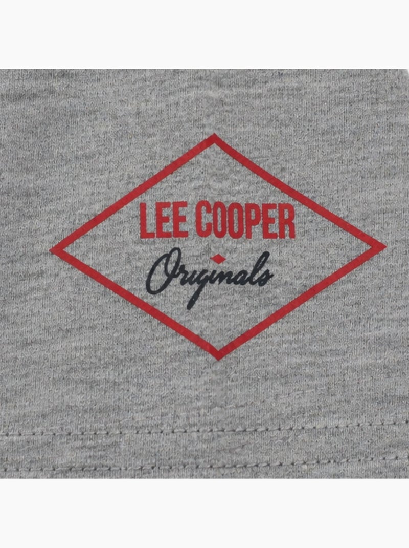 Lee Cooper - Camiseta para hombre LEE COOPER de manga corta Gris - Kiabi