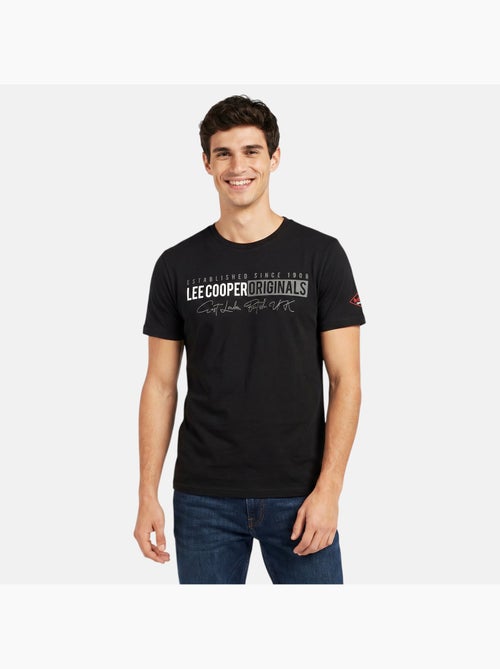Lee Cooper - Camiseta para hombre LEE COOPER de manga corta - Kiabi Lee Cooper - Camiseta para hombre LEE COOPER de manga corta - Kiabi