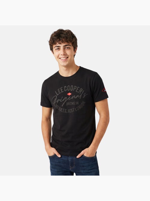 Lee Cooper - Camiseta para hombre LEE COOPER de manga corta - Kiabi Lee Cooper - Camiseta para hombre LEE COOPER de manga corta - Kiabi