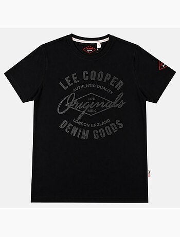 Lee Cooper - Camiseta para hombre LEE COOPER de manga corta