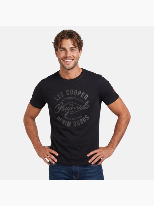 Lee Cooper - Camiseta para hombre LEE COOPER de manga corta - Kiabi Lee Cooper - Camiseta para hombre LEE COOPER de manga corta - Kiabi