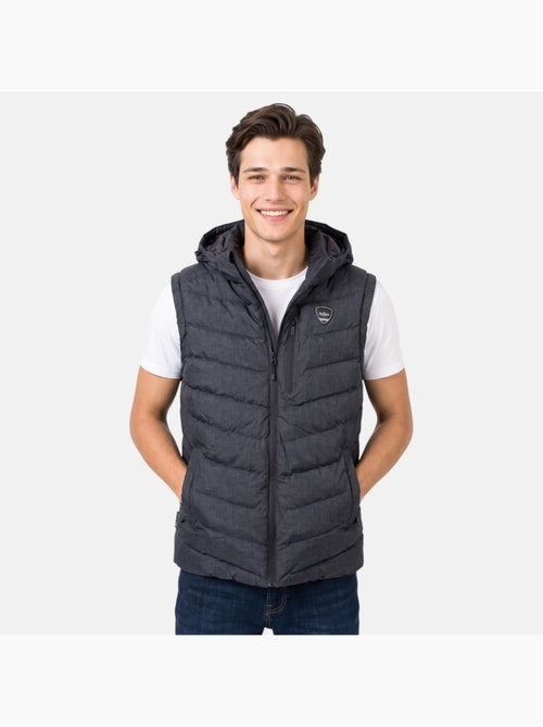 Lee cooper - chaleco acolchado con capucha hombre - Kiabi Lee cooper - chaleco acolchado con capucha hombre - Kiabi