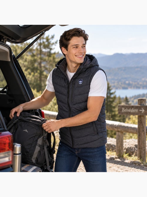 Lee cooper - chaleco acolchado con capucha hombre - Kiabi Lee cooper - chaleco acolchado con capucha hombre - Kiabi