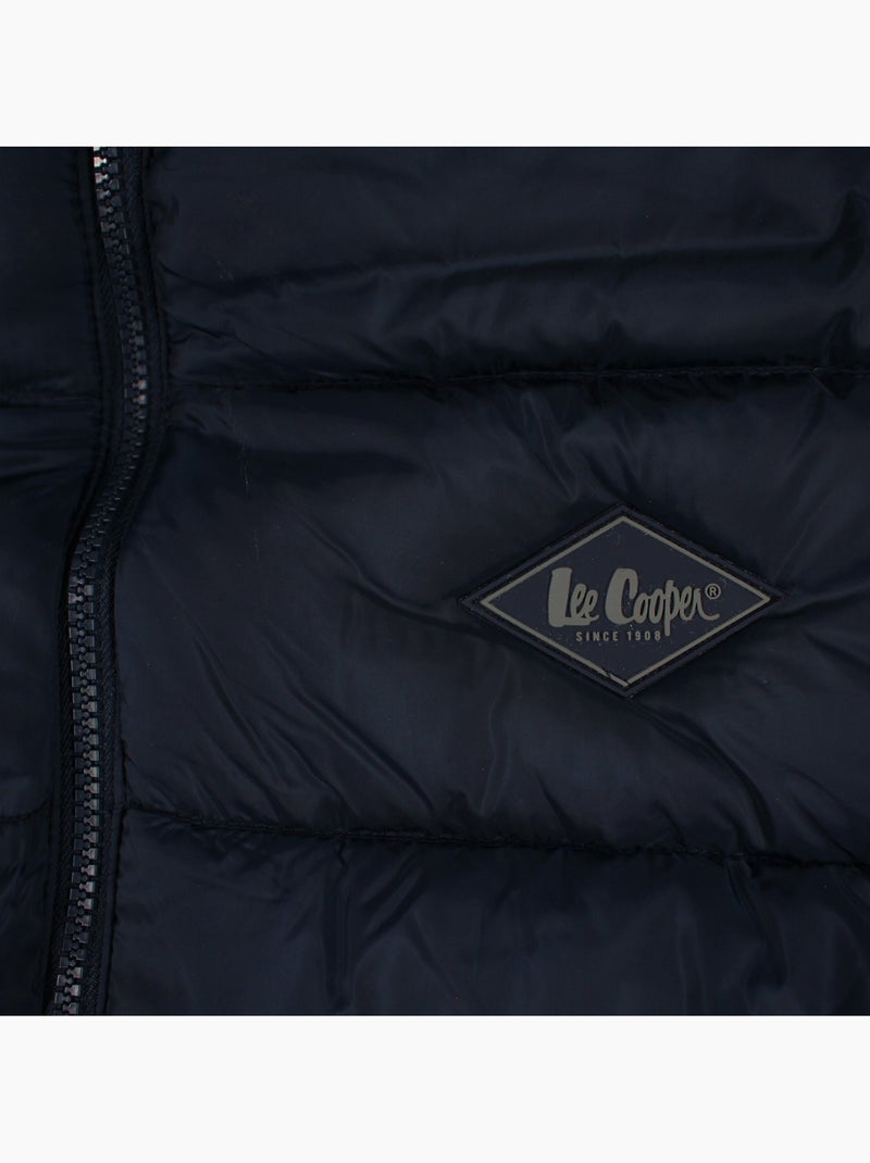 Lee cooper - chaleco acolchado para hombre Azul marino - Kiabi