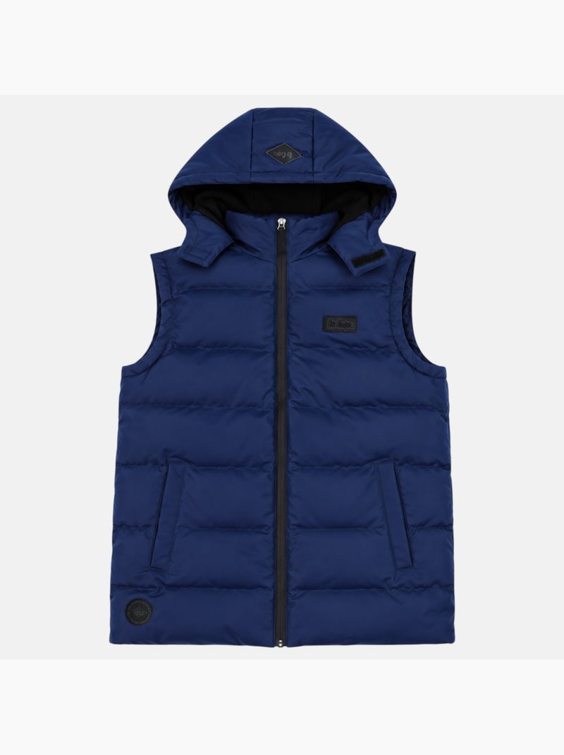 Lee cooper - chaleco acolchado para hombre Azul marino - Kiabi