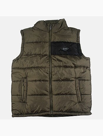 Lee cooper - chaleco acolchado para hombre