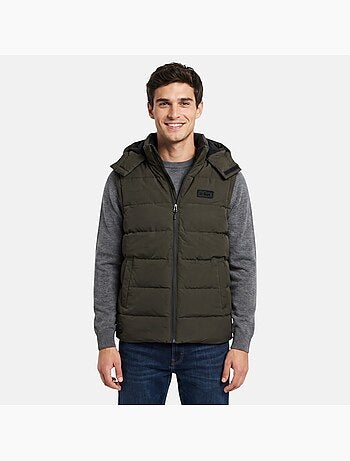 Lee cooper - chaleco acolchado para hombre