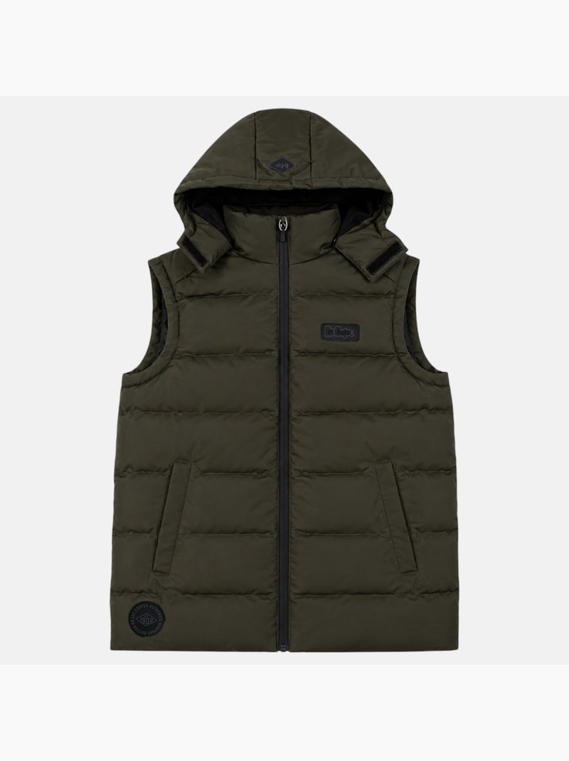 Lee cooper - chaleco acolchado para hombre Caqui - Kiabi