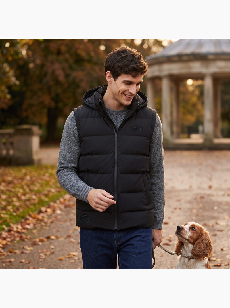 Lee cooper - chaleco acolchado para hombre Negro - Kiabi